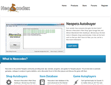 Tablet Screenshot of neocodex.us